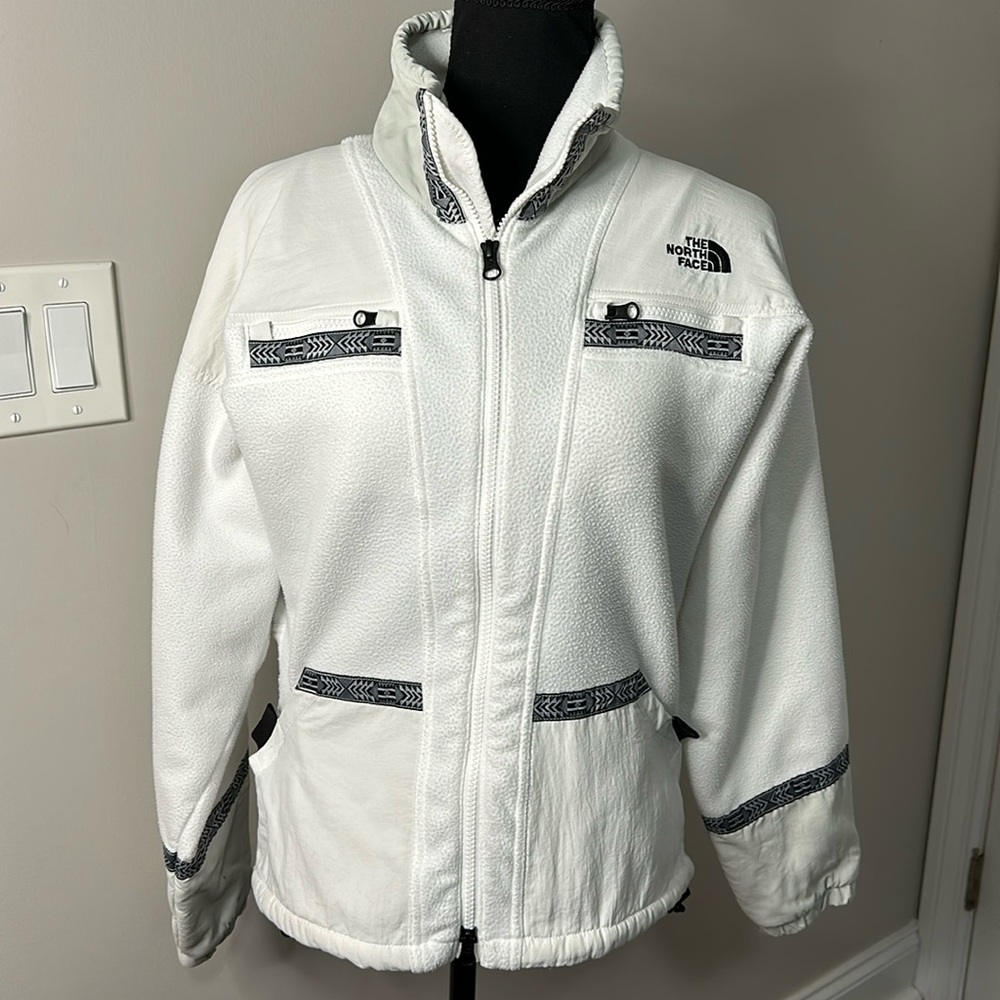 The North Face 92 Rage Jacket Size Small White/Grey/Black